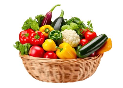 Fresh Vegetables Basket